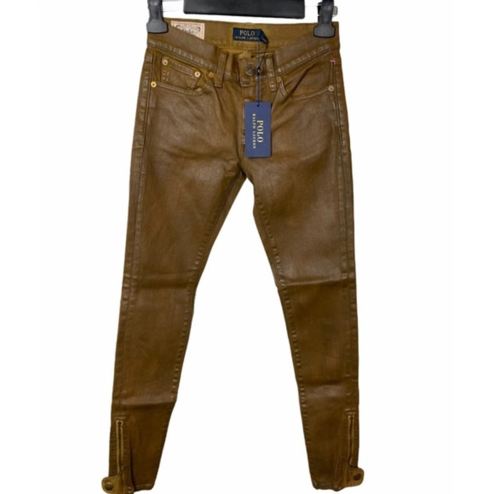 💕✨MAKE AN OFFER 🏷️ NWT Polo Ralph Lauren Waxed Jeans